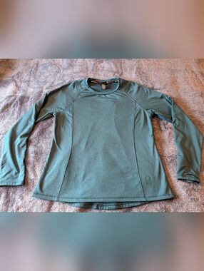 Spyder Insulated Long Sleeve Top in Green